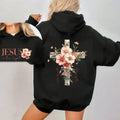 Jesus is the Light Floral Christian Shirt Motivational Quotes sweatshirt Bible Verse Floral Religious His Grace is Enough Religious Shirt, Bible Verses, Religion T